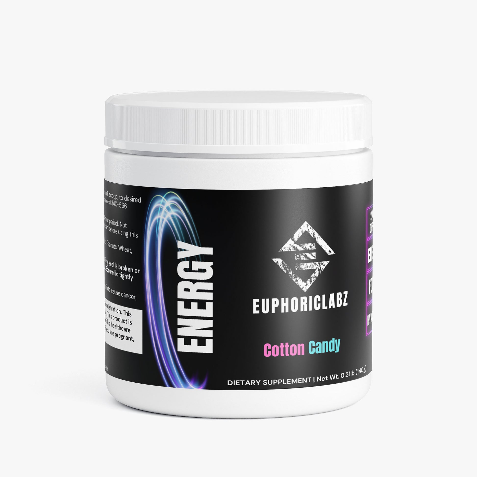 EUPHORIC ENERGY (Low-Stim) Cotton Candy