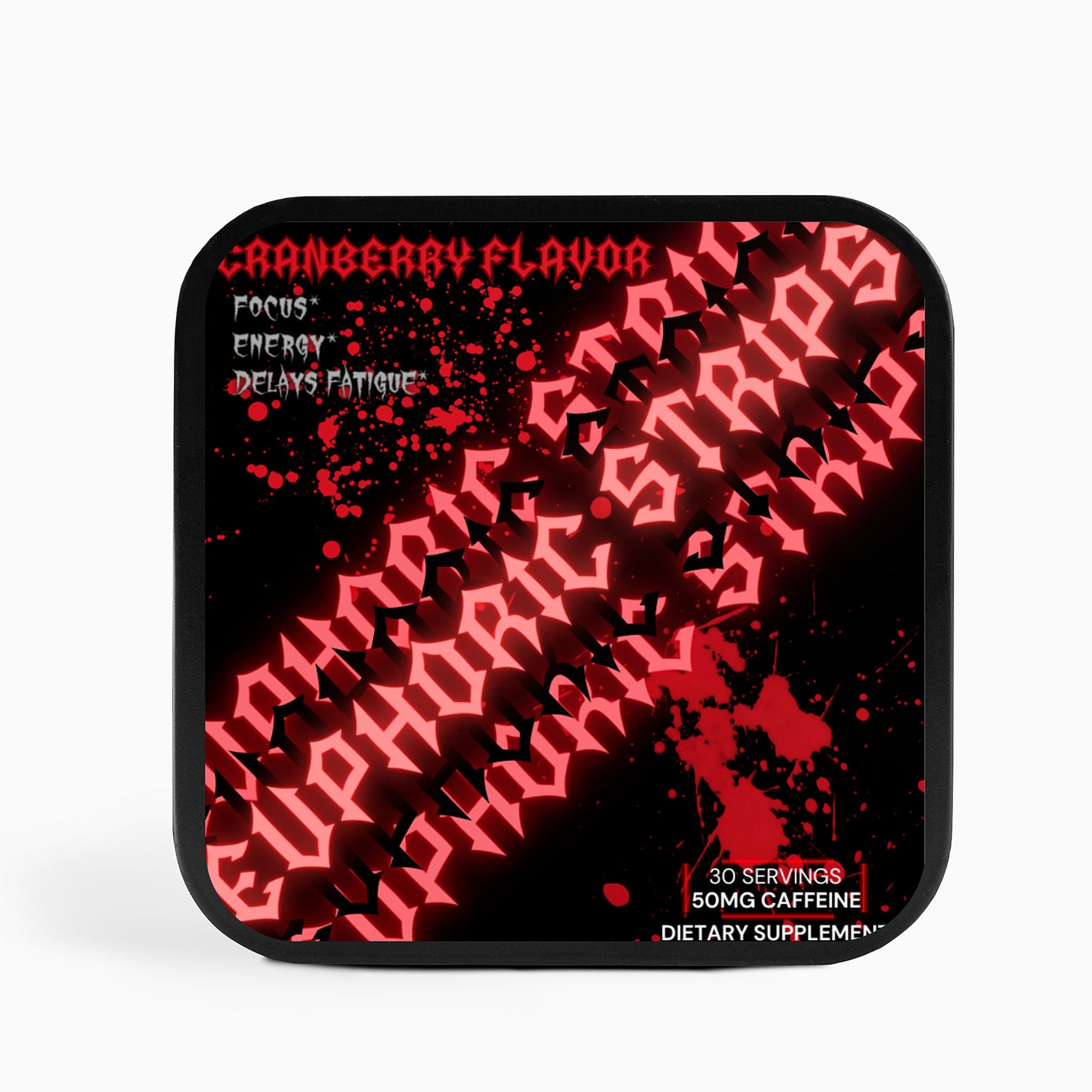 EUPHORIC ENERGY STRIPS (Cranberry)