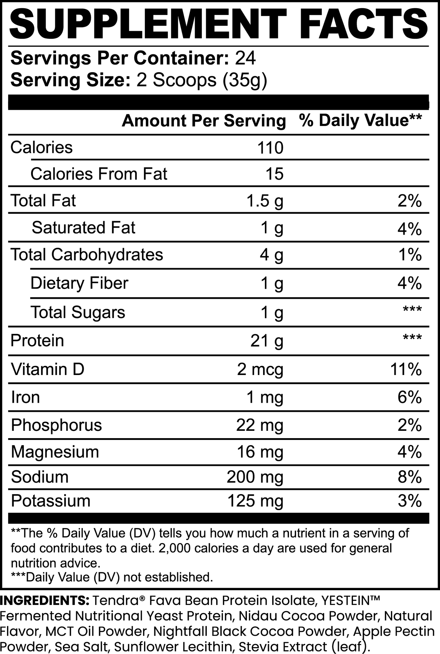 Euphoric Plant Base Protein (Chocolate)