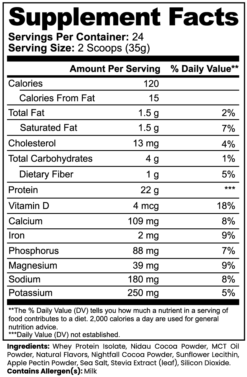 Euphoric Whey Protein Isolate (Chocolate)