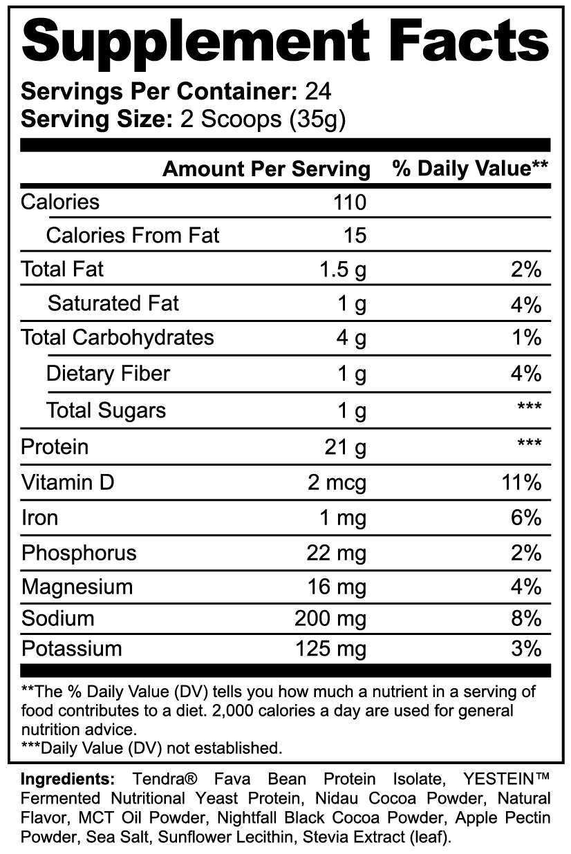 Euphoric Plant Base Protein (Chocolate)