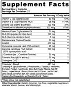 EUPHORIC SHREDS (Fat Burner With MCT Oil)