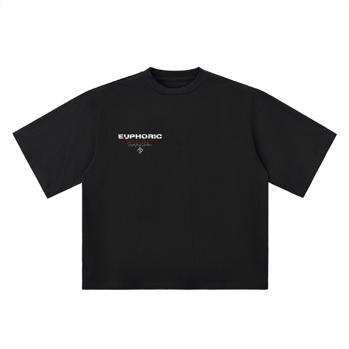 STRENGTH X DISCIPLINE (Oversized Drop Shoulder T-Shirt)