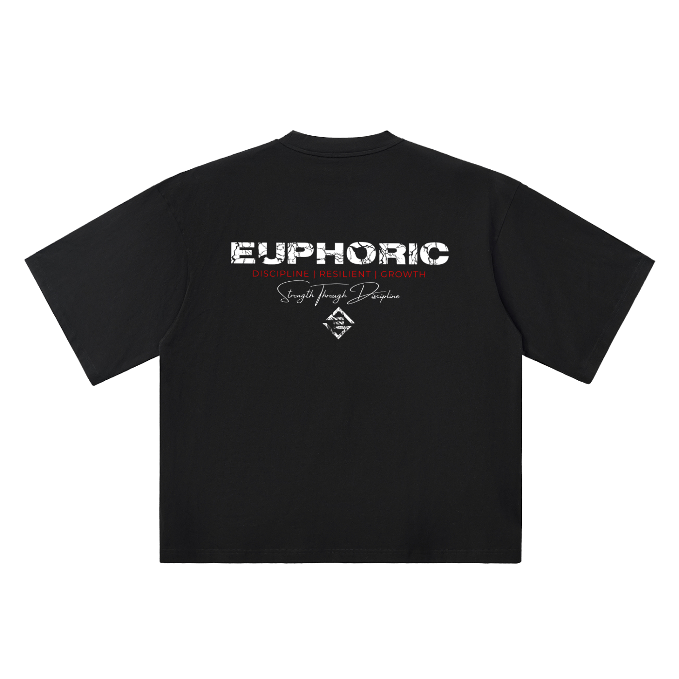 STRENGTH X DISCIPLINE (Oversized Drop Shoulder T-Shirt)