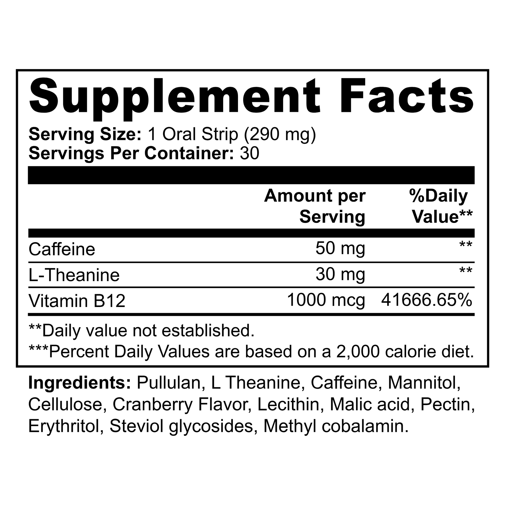 EUPHORIC ENERGY STRIPS (Cranberry)
