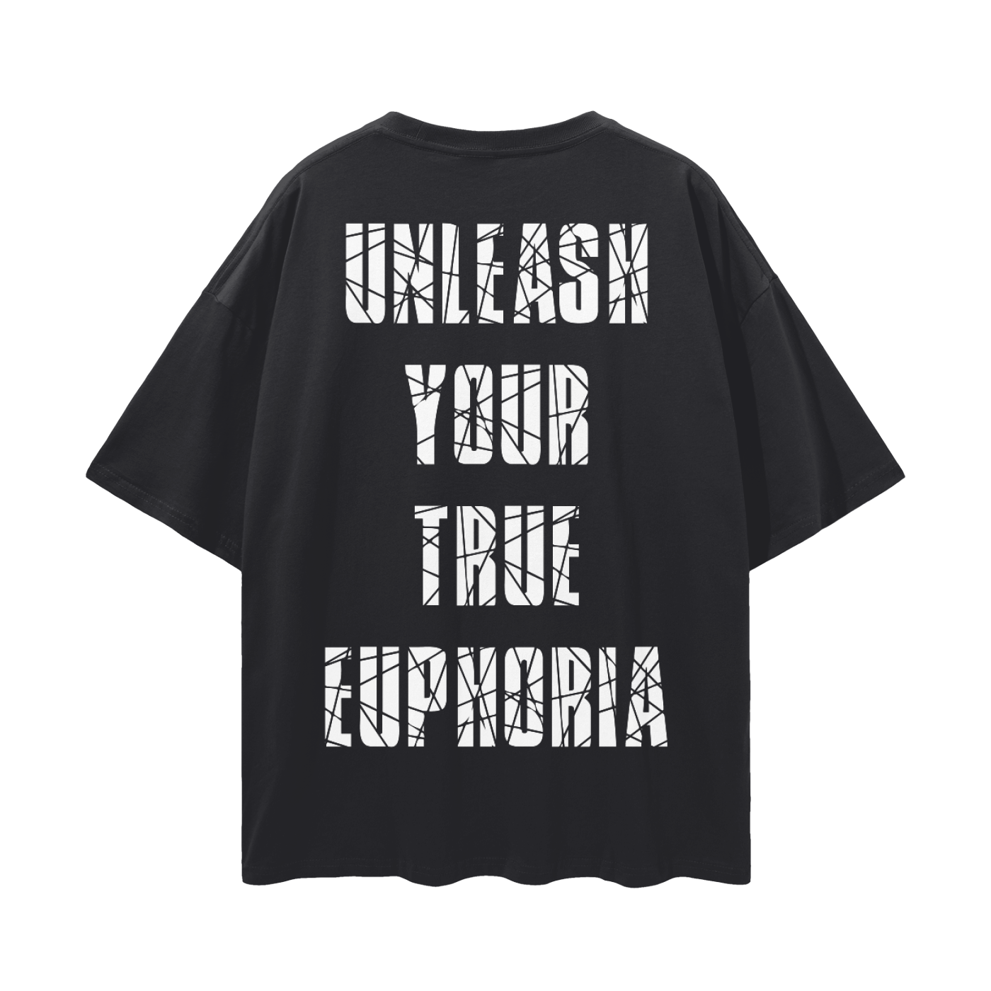 UNLEASH YOUR TRUE EUPHORIA BOLD (oversized-tee)